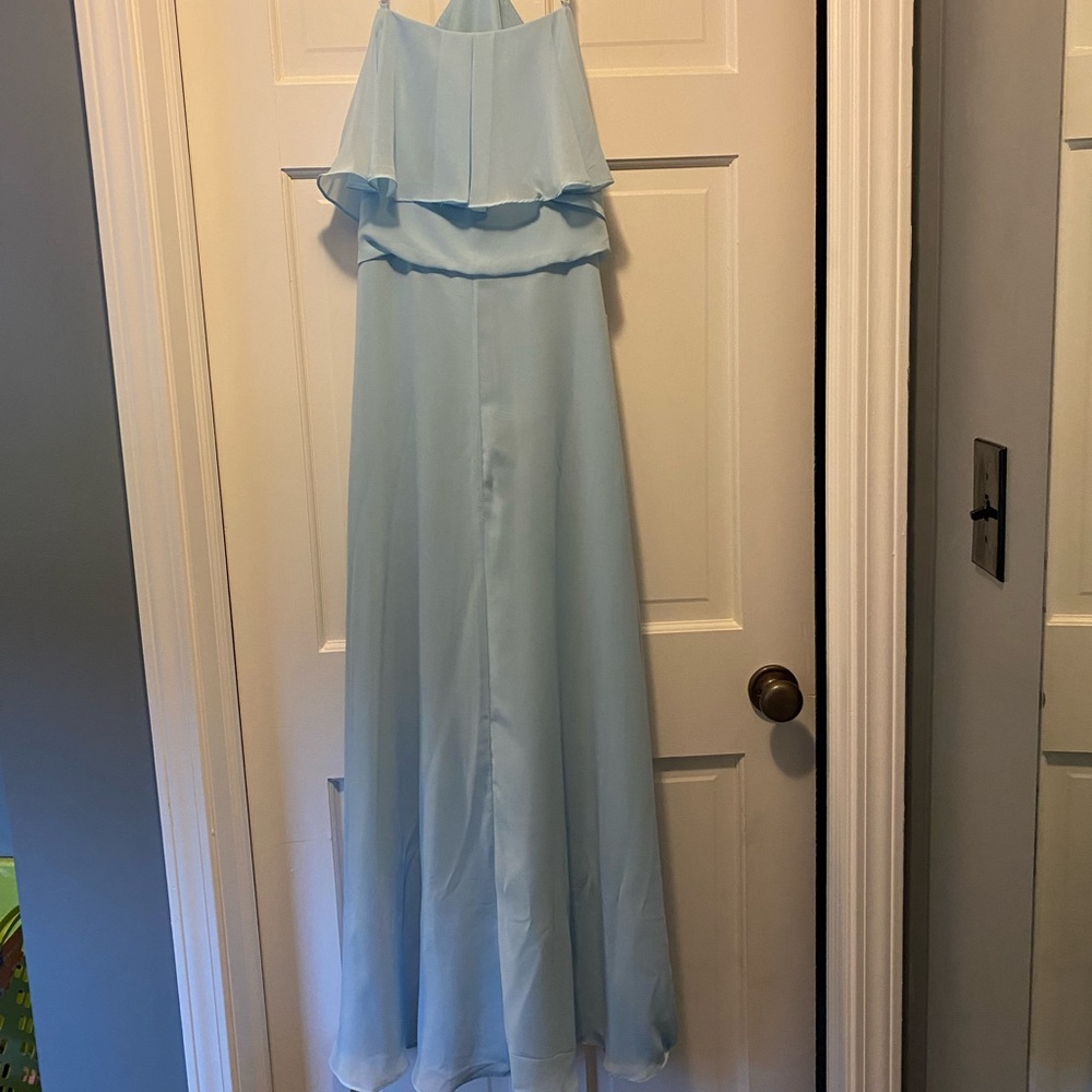 Jr Bridesmaid Dress from JJ house , sky blue NWT
